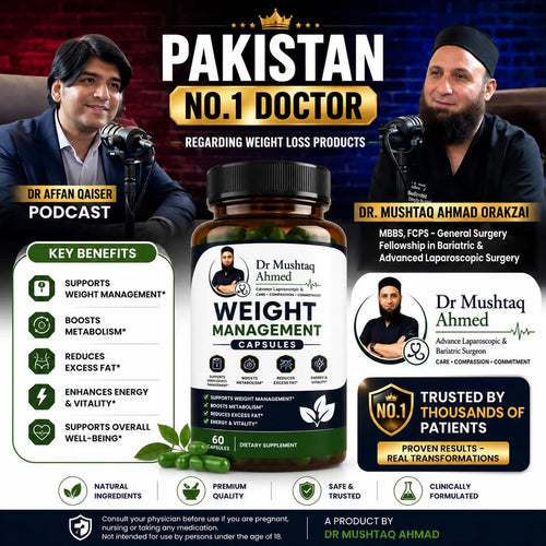 Weight Management Capsules By Doc Mushtaq Ahmed